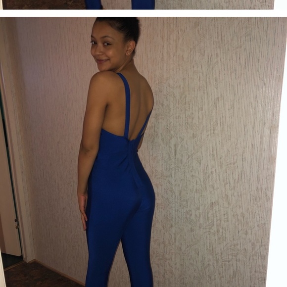 Blue Jumpsuit - Picture 6 of 6